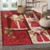 Christmas Santa Claus 3 Rug Sport Decor Gift Floor Decor Living Room Carpet Rug Area Rug - a17bfd23bbdd