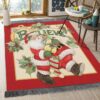 Christmas Santa Claus Believe 2 Rug Sport Decor Gift Floor Decor Living Room Carpet Rug Area Rug - 6b5667c45d7e
