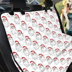Christmas Santa Claus Cat Car Back Seat Cover Dog Car Seat Covers - e7d31296829a