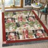 Christmas Santa Claus Collage Rug Sport Decor Gift Floor Decor Living Room Carpet Rug Area Rug - 88d898529ed1