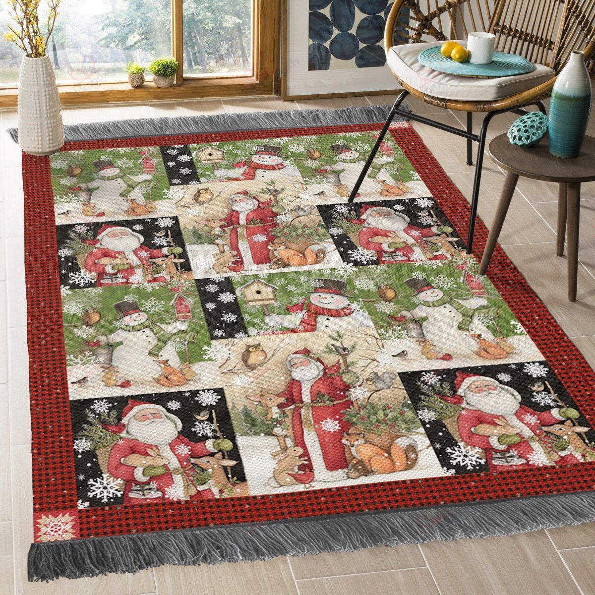 Christmas Santa Claus Collage Rug Sport Decor Gift Floor Decor Living Room Carpet Rug Area Rug - 88d898529ed1 Christmas Santa Claus Collage Rug Sport Decor Gift Floor Decor Living Room Carpet Rug Area Rug - 88d898529ed1
