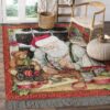 Christmas Santa Claus Rug Sport Decor Gift Floor Decor Living Room Carpet Rug Area Rug - 6170ba7ab8f9