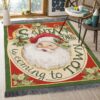 Christmas Santa Claus Is Coming To Town Rug Sport Decor Gift Floor Decor Living Room Carpet Rug Area Rug - 5667b283544d