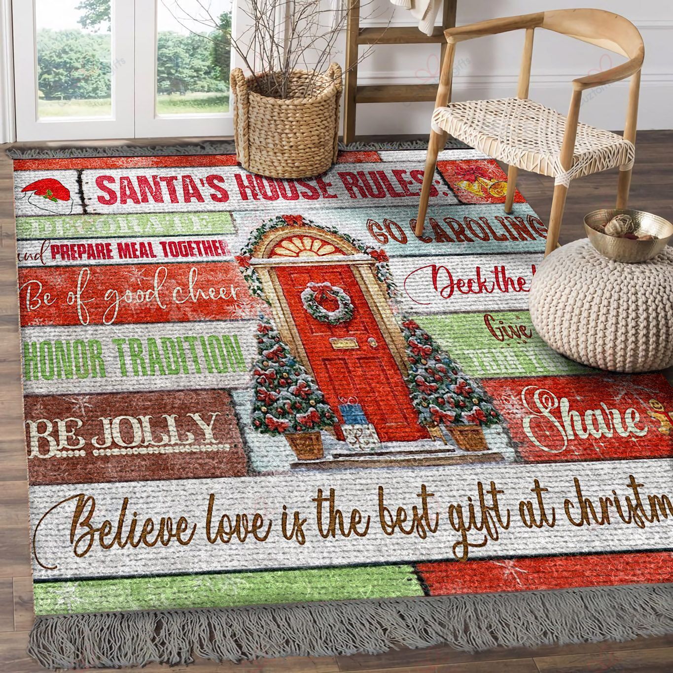 Christmas Santas House Rules Rug Sport Decor Gift Floor Decor Living Room Carpet Rug Area Rug - 7fbed7024219 Christmas Santas House Rules Rug Sport Decor Gift Floor Decor Living Room Carpet Rug Area Rug - 7fbed7024219