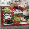 Christmas Snowman 8 Rug Sport Decor Gift Floor Decor Living Room Carpet Rug Area Rug - 5001416e24ed