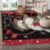 Christmas Snowman And Cardinal Rug Sport Decor Gift Floor Decor Living Room Carpet Rug Area Rug - a35761ec0737