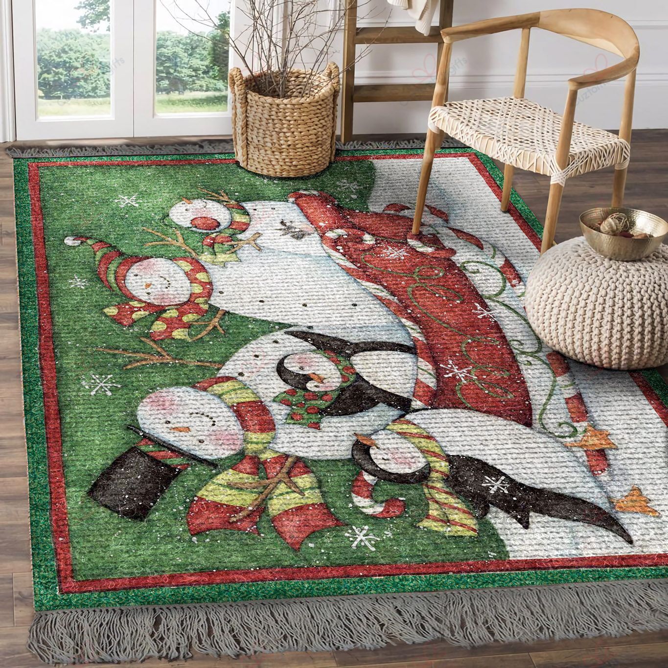 Christmas Snowman And Penguin Playing Rug Sport Decor Gift Floor Decor Living Room Carpet Rug Area Rug - d084be62a20d Christmas Snowman And Penguin Playing Rug Sport Decor Gift Floor Decor Living Room Carpet Rug Area Rug - d084be62a20d