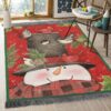 Christmas Snowman Cardinal 3 Rug Sport Decor Gift Floor Decor Living Room Carpet Rug Area Rug - 366524d4b799