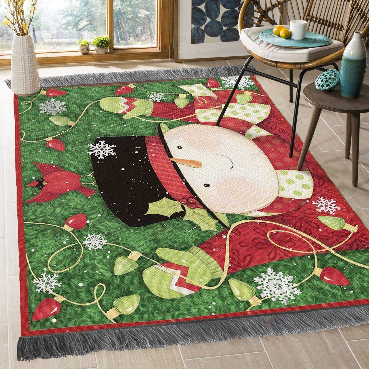 Christmas Snowman Cardinal Rug Sport Decor Gift Floor Decor Living Room Carpet Rug Area Rug - ac3a91e0e545 Christmas Snowman Cardinal Rug Sport Decor Gift Floor Decor Living Room Carpet Rug Area Rug - ac3a91e0e545