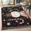 Christmas Snowman Joy Rug Sport Decor Gift Floor Decor Living Room Carpet Rug Area Rug - a7e1789c04bb