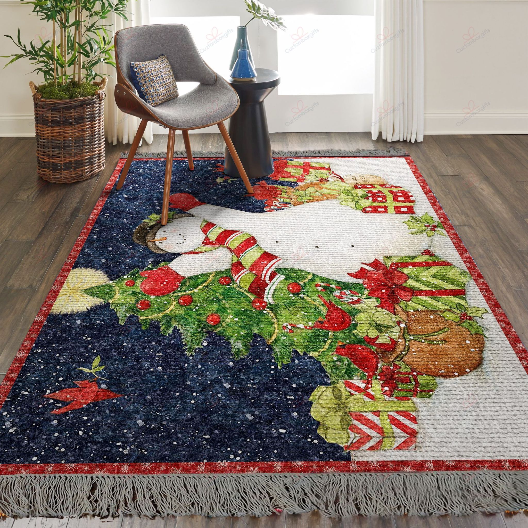 Christmas Snowman With Gift 2 Rug Sport Decor Gift Floor Decor Living Room Carpet Rug Area Rug - a5084fa162ce Christmas Snowman With Gift 2 Rug Sport Decor Gift Floor Decor Living Room Carpet Rug Area Rug - a5084fa162ce
