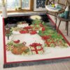 Christmas Snowman With Gift Rug Sport Decor Gift Floor Decor Living Room Carpet Rug Area Rug - d735751d19f4