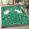 Christmas Stencil Angel Rug Sport Decor Gift Floor Decor Living Room Carpet Rug Area Rug - ae744ad8feb8