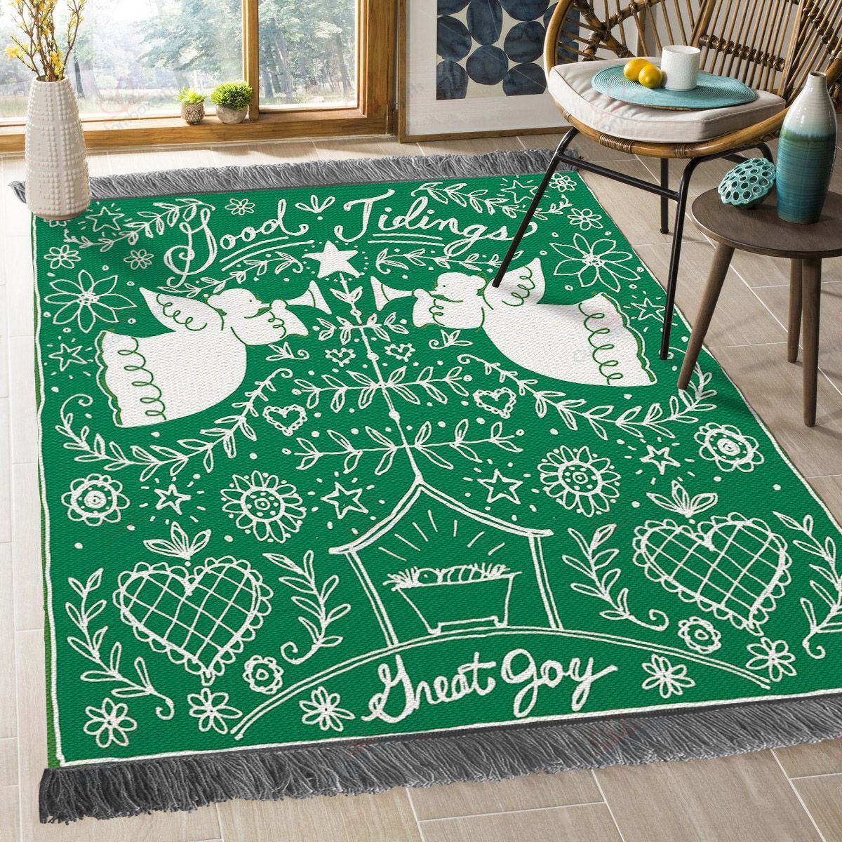 Christmas Stencil Angel Rug Sport Decor Gift Floor Decor Living Room Carpet Rug Area Rug - ae744ad8feb8 Christmas Stencil Angel Rug Sport Decor Gift Floor Decor Living Room Carpet Rug Area Rug - ae744ad8feb8