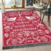 Christmas Stencil Birds Rug Sport Decor Gift Floor Decor Living Room Carpet Rug Area Rug - f2ff226ff02f