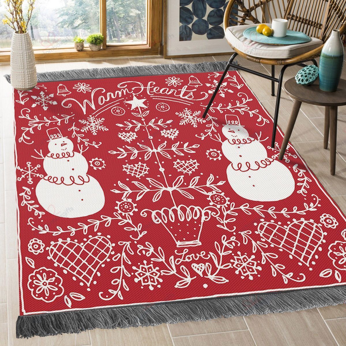 Christmas Stencil Snowman Rug Sport Decor Gift Floor Decor Living Room Carpet Rug Area Rug - 8df00409ba5d Christmas Stencil Snowman Rug Sport Decor Gift Floor Decor Living Room Carpet Rug Area Rug - 8df00409ba5d