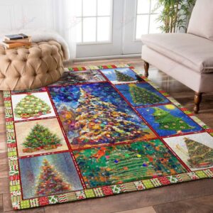 Christmastree Rug Sport Decor Gift Floor Decor Living Room Carpet Rug Area Rug - b561f92d75e7
