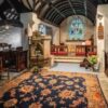 Church Hymns Pattern Rug Sport Decor Gift Floor Decor Living Room Carpet Rug Area Rug - 2bf22054a348