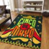 Cinco De Mayo Rug Sport Decor Gift Floor Decor Living Room Carpet Rug Area Rug - a7d8df921c04