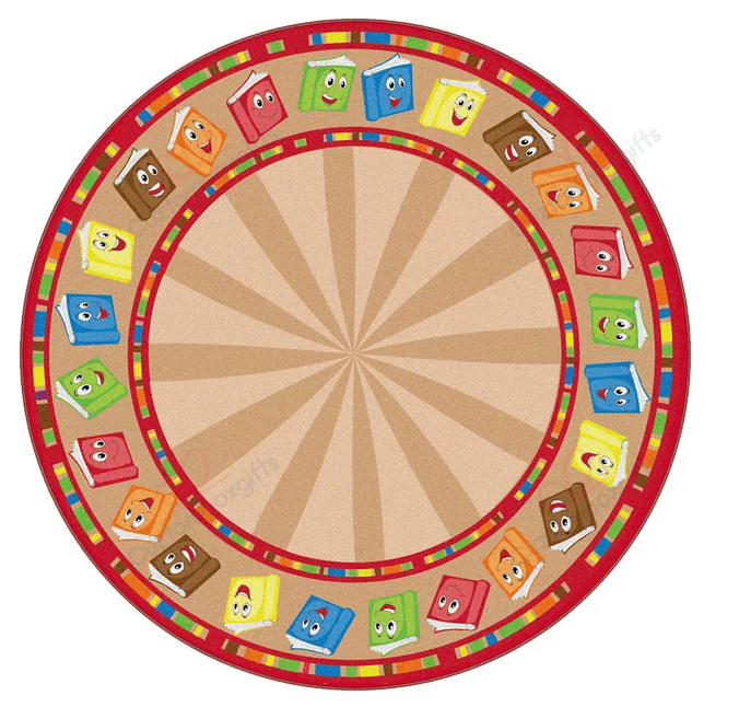 Circle Time Books Round Carpet Floor Rug Living Room Bedroom Decor Round Area Rug Carpet Circle Time Books Round Carpet Floor Rug Living Room Bedroom Decor Round Area Rug Carpet