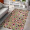Circus Pattern Rug Sport Decor Gift Floor Decor Living Room Carpet Rug Area Rug - 13b23f0f3515