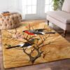 Citron Songbirds 2 Rug Sport Decor Gift Floor Decor Living Room Carpet Rug Area Rug - e8c65933ae9b