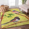 Citron Songbirds Rug Sport Decor Gift Floor Decor Living Room Carpet Rug Area Rug - e491b64a7837