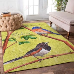 Citron Songbirds Rug Sport Decor Gift Floor Decor Living Room Carpet Rug Area Rug - e491b64a7837