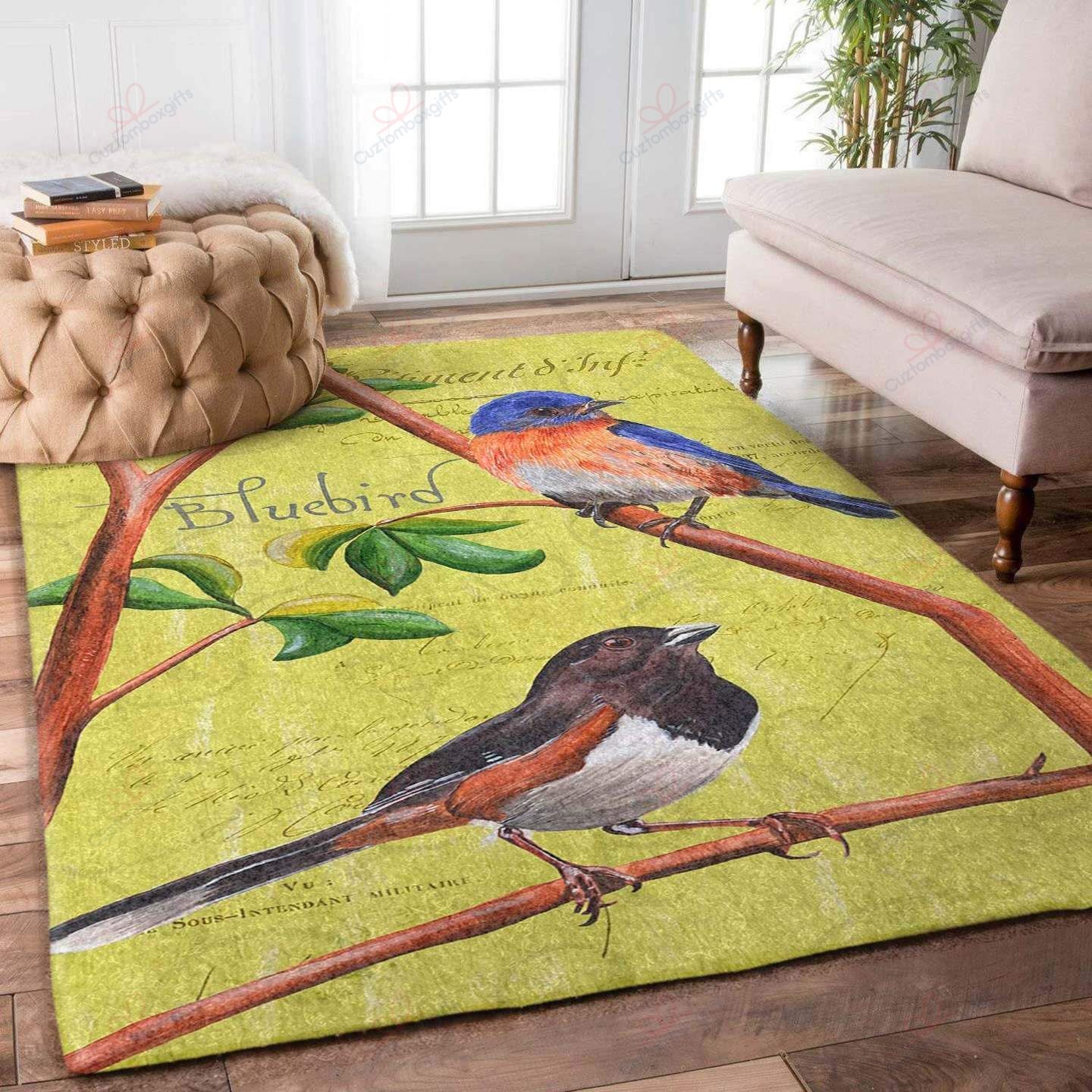 Citron Songbirds Rug Sport Decor Gift Floor Decor Living Room Carpet Rug Area Rug - e491b64a7837 Citron Songbirds Rug Sport Decor Gift Floor Decor Living Room Carpet Rug Area Rug - e491b64a7837