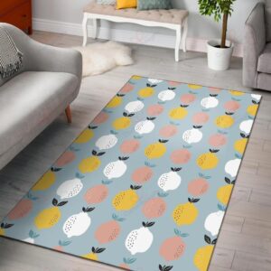 Citrus Pattern 3 Rug Sport Decor Gift Floor Decor Living Room Carpet Rug Area Rug - bf2affdf1396