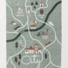 City Route Rug Sport Decor Gift Floor Decor Living Room Carpet Rug Area Rug - 7704b0667485