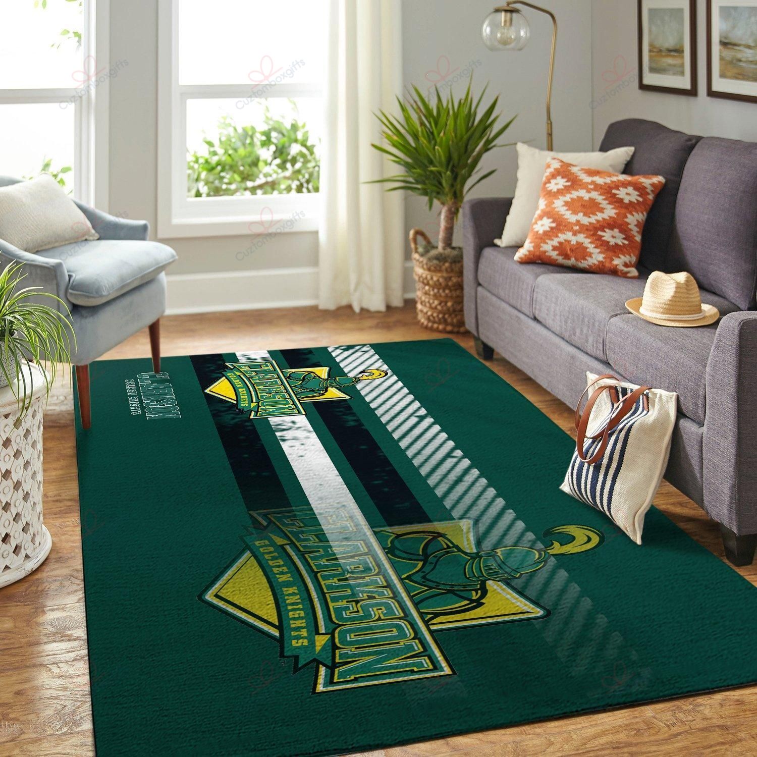 Clarkson Golden Knights Pattern Rug Sport Decor Gift Floor Decor Living Room Carpet Rug Area Rug - 533429e6a48f Clarkson Golden Knights Pattern Rug Sport Decor Gift Floor Decor Living Room Carpet Rug Area Rug - 533429e6a48f