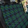 Classic Blue And Dark Green Tartan Car Back Seat Cover Dog Car Seat Covers - a71c50a04f75