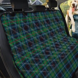 Classic Blue And Dark Green Tartan Car Back Seat Cover Dog Car Seat Covers - a71c50a04f75