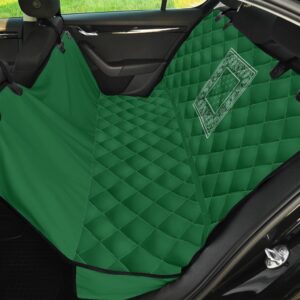 Classic Green Bandana Car Back Seat Cover Dog Car Seat Covers - b84a20cee886