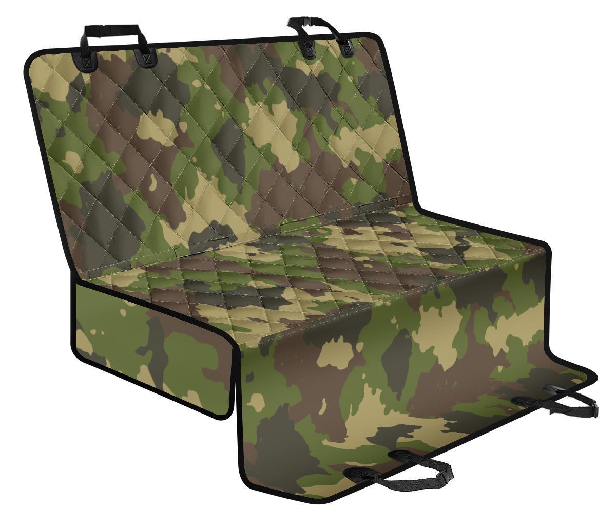 Classic Green Camouflage Print Pet Car Back Seat Cover - f9c2fb0b718d Classic Green Camouflage Print Pet Car Back Seat Cover - f9c2fb0b718d