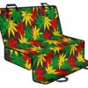 Classic Hemp Leaves Reggae Pattern Print Pet Car Back Seat Cover - 6ae785ff8a93
