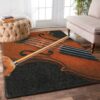 Classic Violin Rug Sport Decor Gift Floor Decor Living Room Carpet Rug Area Rug - 64b3461c6ddb