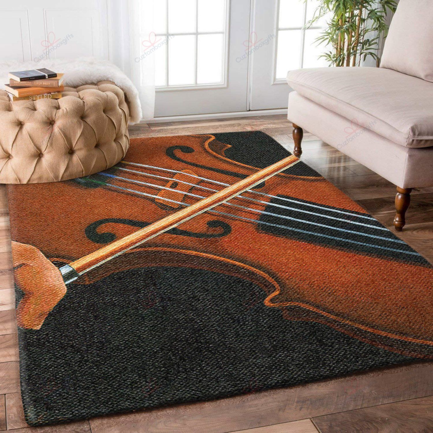 Classic Violin Rug Sport Decor Gift Floor Decor Living Room Carpet Rug Area Rug - 64b3461c6ddb Classic Violin Rug Sport Decor Gift Floor Decor Living Room Carpet Rug Area Rug - 64b3461c6ddb