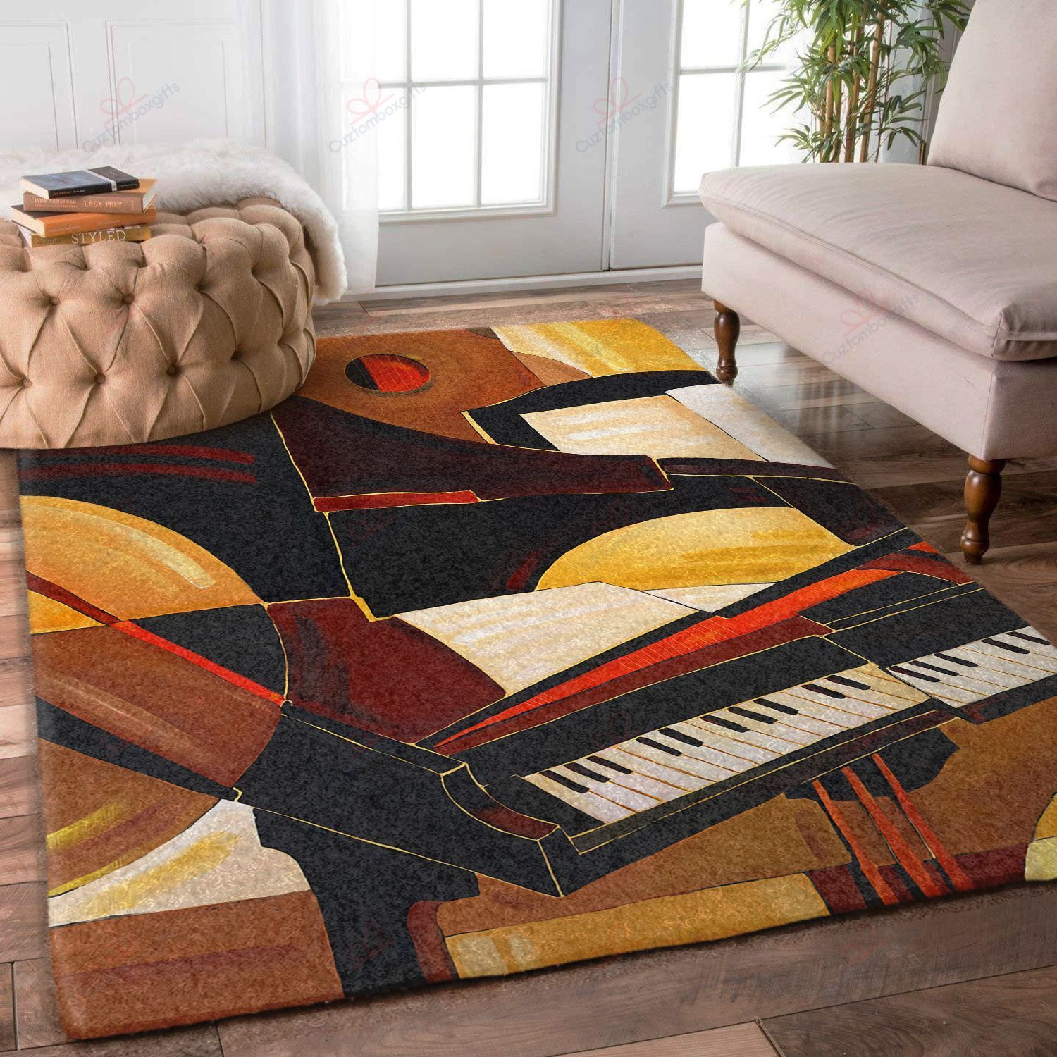 Classical Music Instruments Rug Sport Decor Gift Floor Decor Living Room Carpet Rug Area Rug - 400f8bdd4360 Classical Music Instruments Rug Sport Decor Gift Floor Decor Living Room Carpet Rug Area Rug - 400f8bdd4360