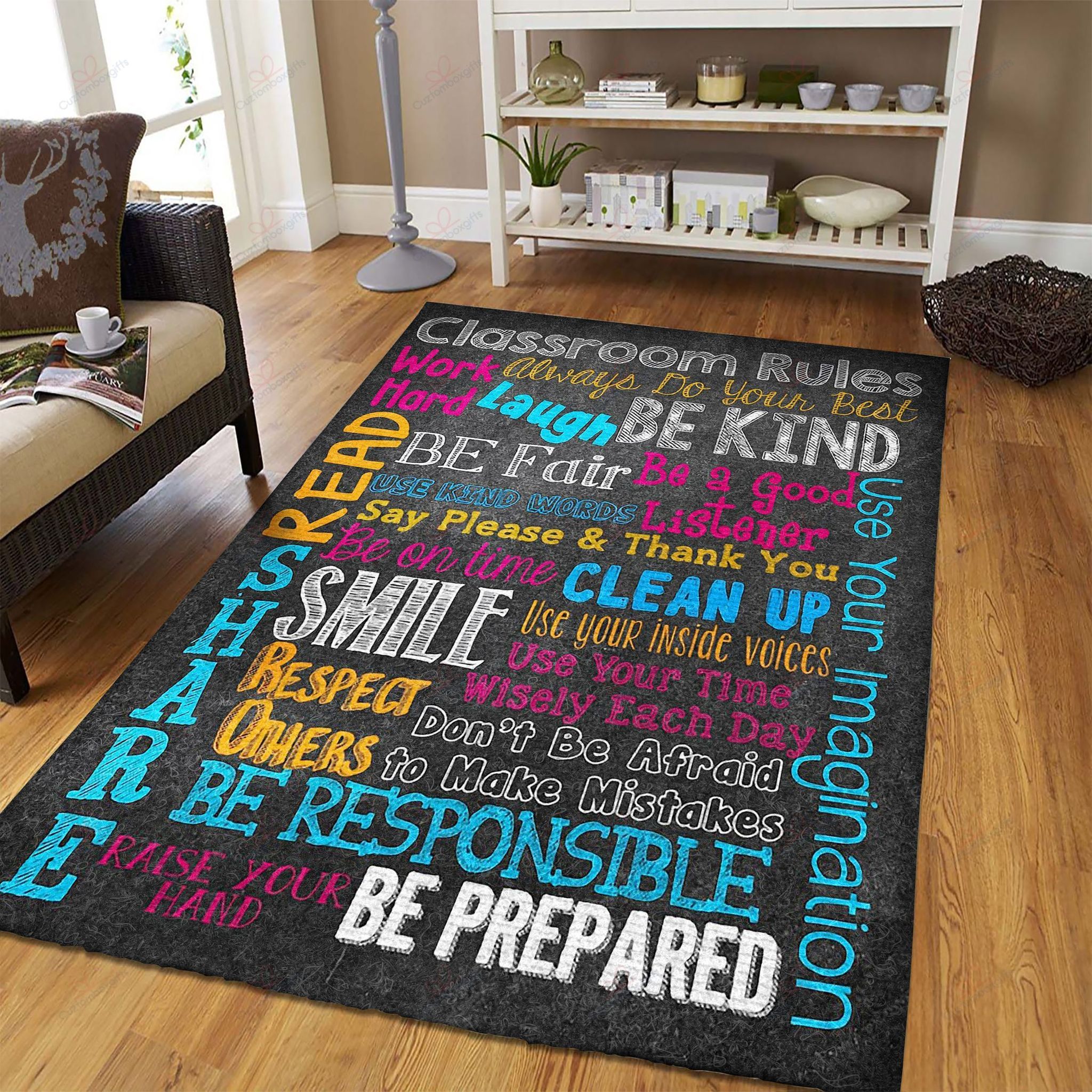 Classroom Rules Rug Sport Decor Gift Floor Decor Living Room Carpet Rug Area Rug - 1d85ea6c827e Classroom Rules Rug Sport Decor Gift Floor Decor Living Room Carpet Rug Area Rug - 1d85ea6c827e