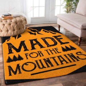 Climbing Made For The Mountains Rug Sport Decor Gift Floor Decor Living Room Carpet Rug Area Rug - 57ada7d0b83e