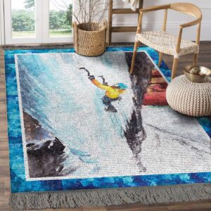 Climbing With The Fall 4 Rug Sport Decor Gift Floor Decor Living Room Carpet Rug Area Rug - edc5d7fbd2d3