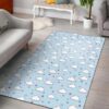 Cloud Pattern 1 Rug Sport Decor Gift Floor Decor Living Room Carpet Rug Area Rug - e478ea869301