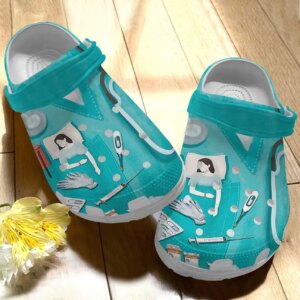 Cna Personalize Clog Custom Crocs Fashionstyle Comfortable For Women Men Kid Print 3D Whitesole Cna Uniform