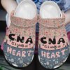 Cna Personalized Clog Custom Crocs Comfortablefashion Style Comfortable For Women Men Kid Print 3D A Work Of Heart