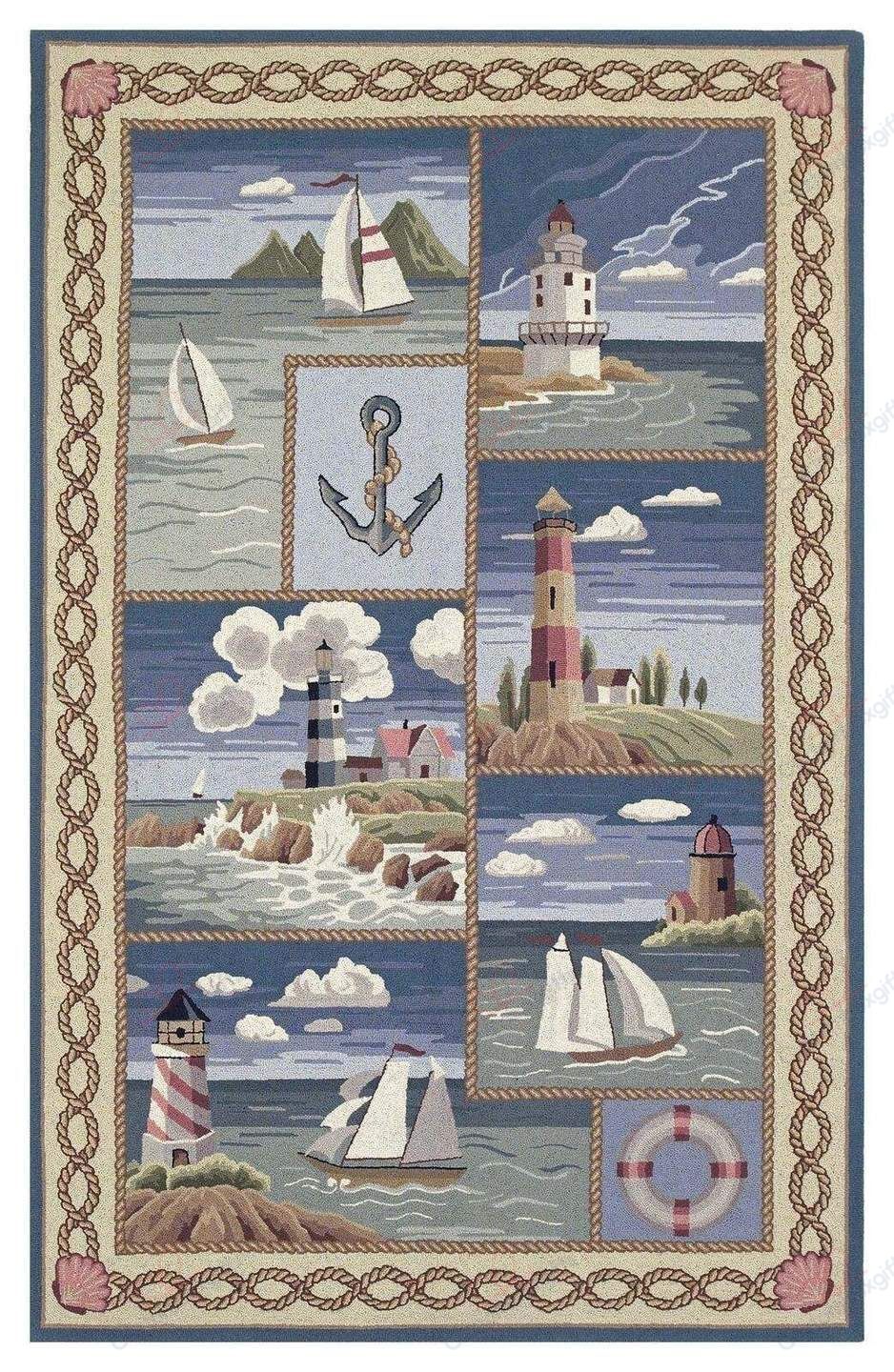 Coastal Lighthouse Rug Sport Decor Gift Floor Decor Living Room Carpet Rug Area Rug - 5a34942897b9 Coastal Lighthouse Rug Sport Decor Gift Floor Decor Living Room Carpet Rug Area Rug - 5a34942897b9
