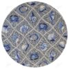 Coastal Living Round Carpet Floor Rug Living Room Bedroom Decor Round Area Rug Carpet