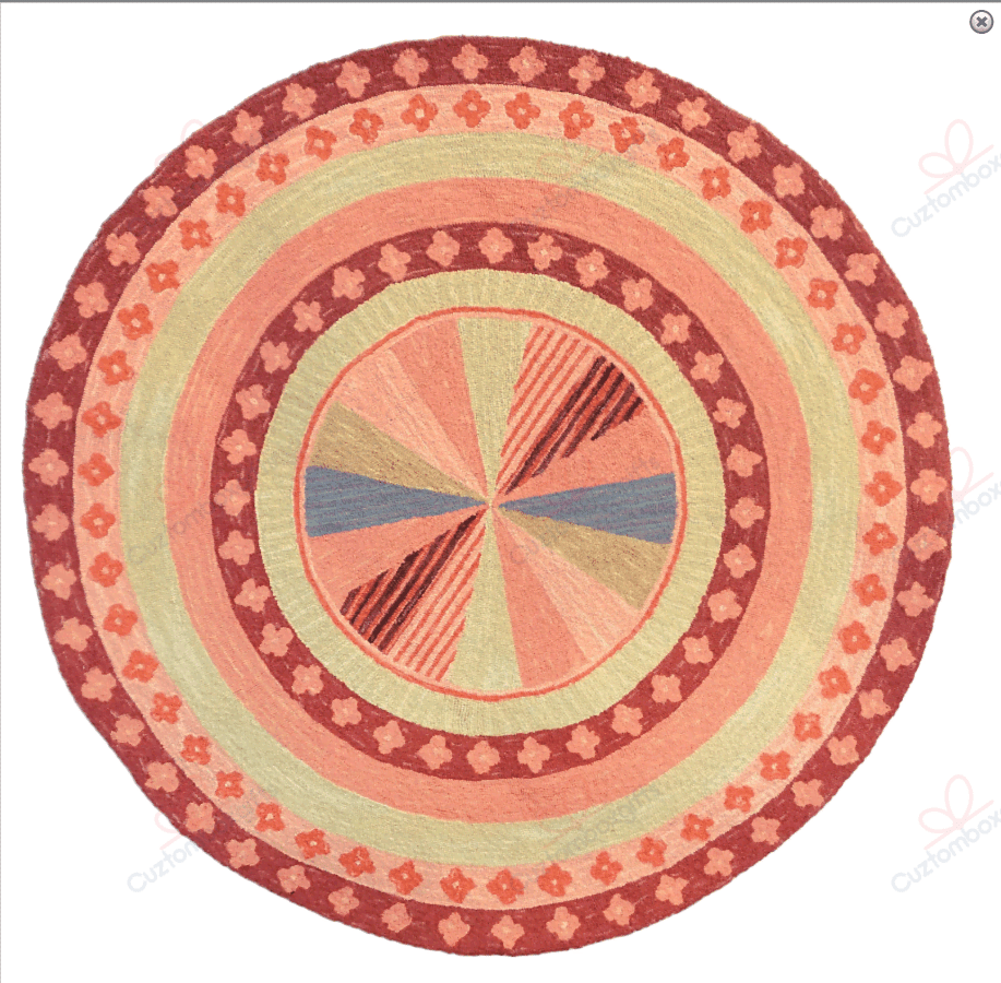 Coastal Pinwheel Round Carpet Floor Rug Living Room Bedroom Decor Round Area Rug Carpet Coastal Pinwheel Round Carpet Floor Rug Living Room Bedroom Decor Round Area Rug Carpet