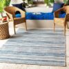 Coastal Stripe Rug Sport Decor Gift Floor Decor Living Room Carpet Rug Area Rug - bc1ddf9b934c
